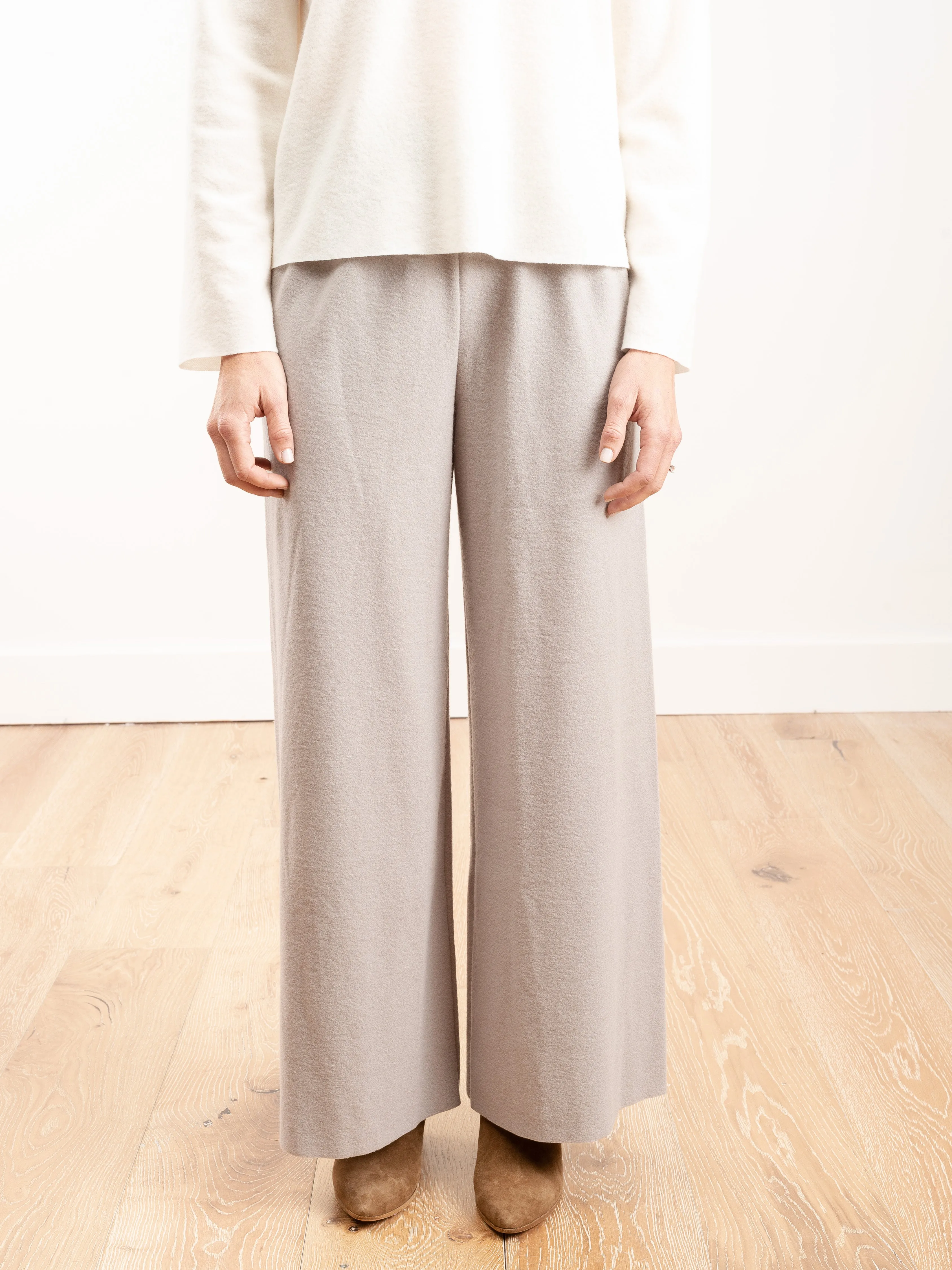 wide pants - ash