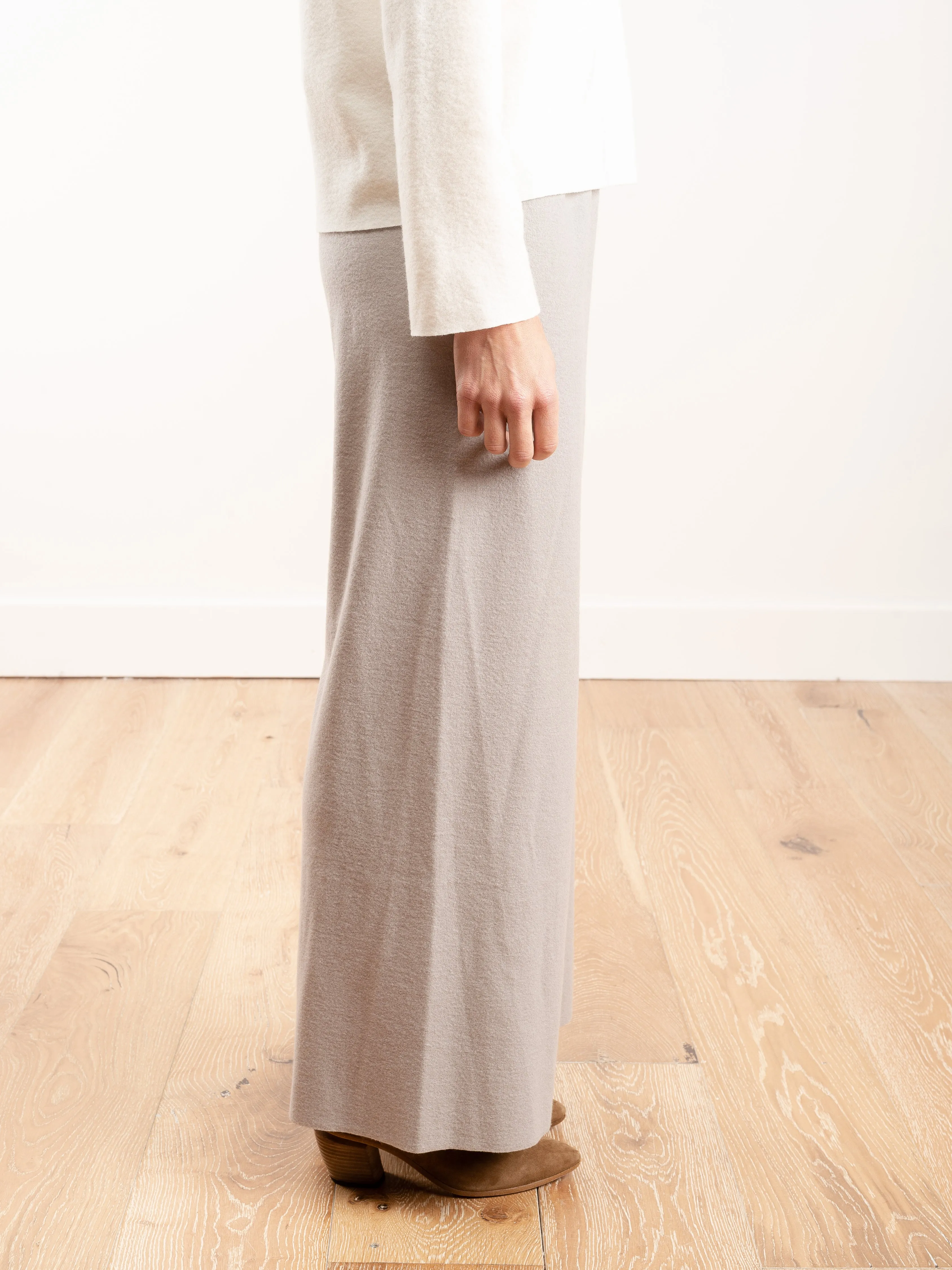 wide pants - ash