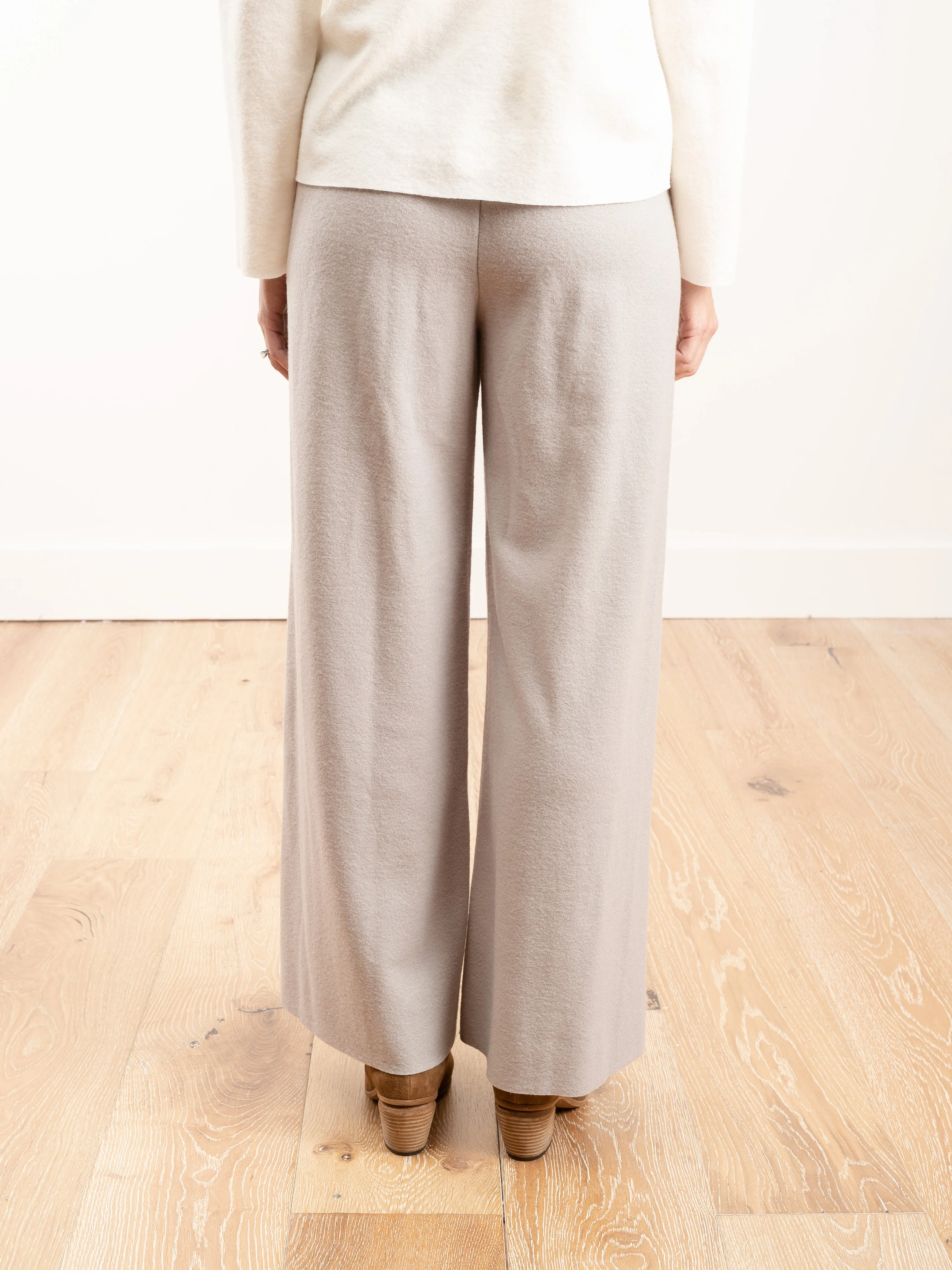 wide pants - ash