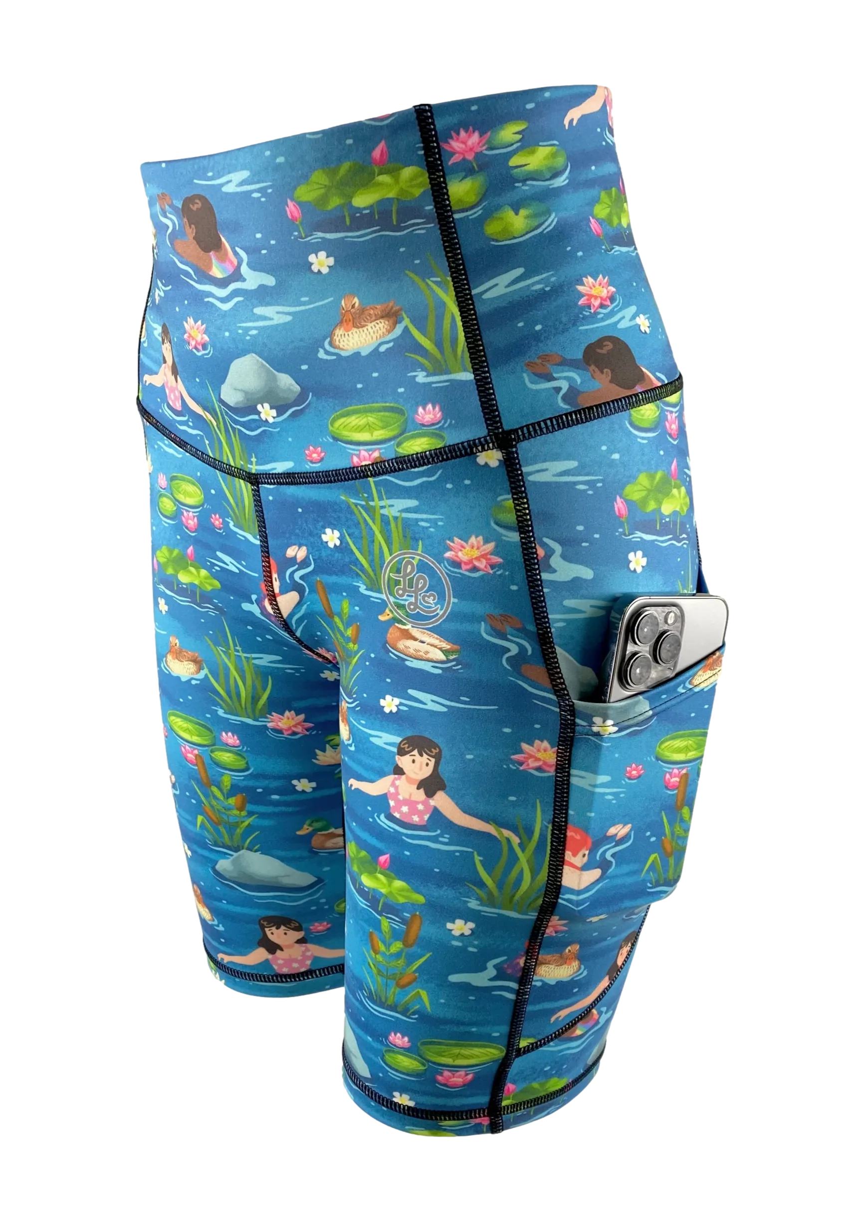Wild Water ACTIVE Side Pocket Shorts