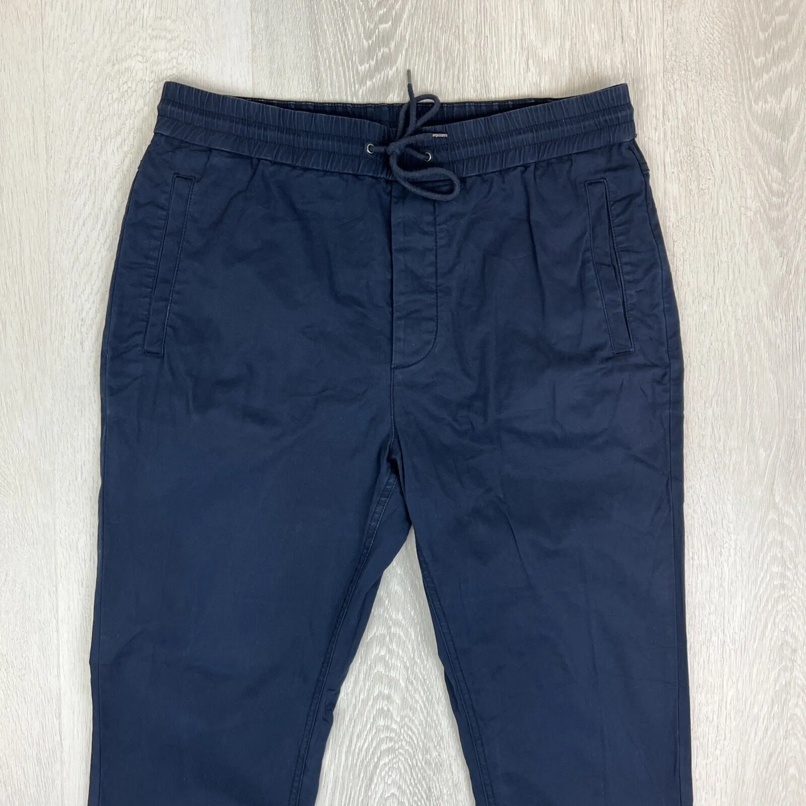 Witchery Mens Navy Blue Slim Chinos Size 34