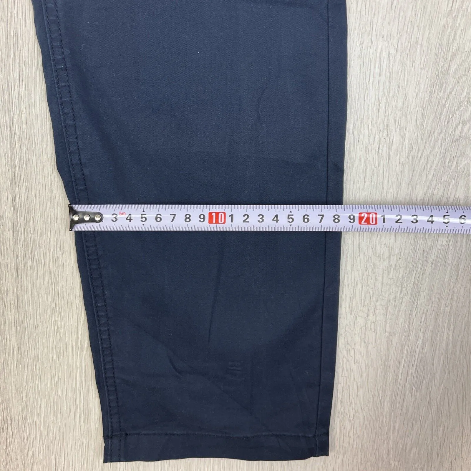 Witchery Mens Navy Blue Slim Chinos Size 34