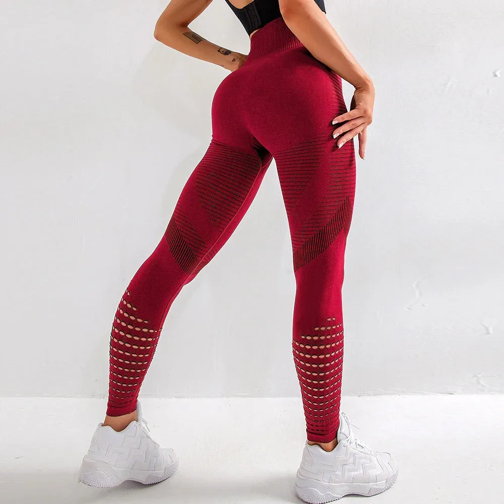 Women Seamless High Waist Fitness Leggings
