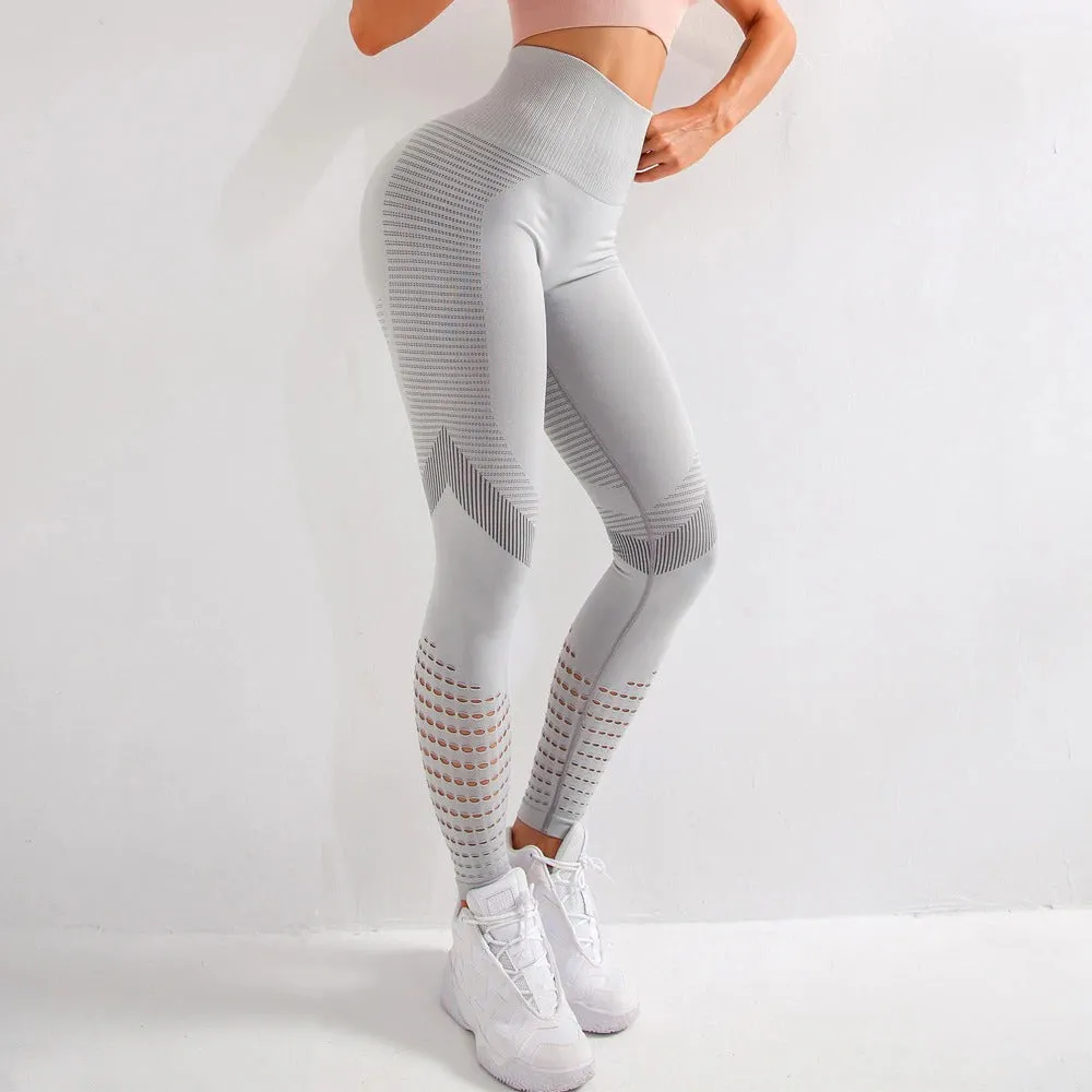 Women Seamless High Waist Fitness Leggings