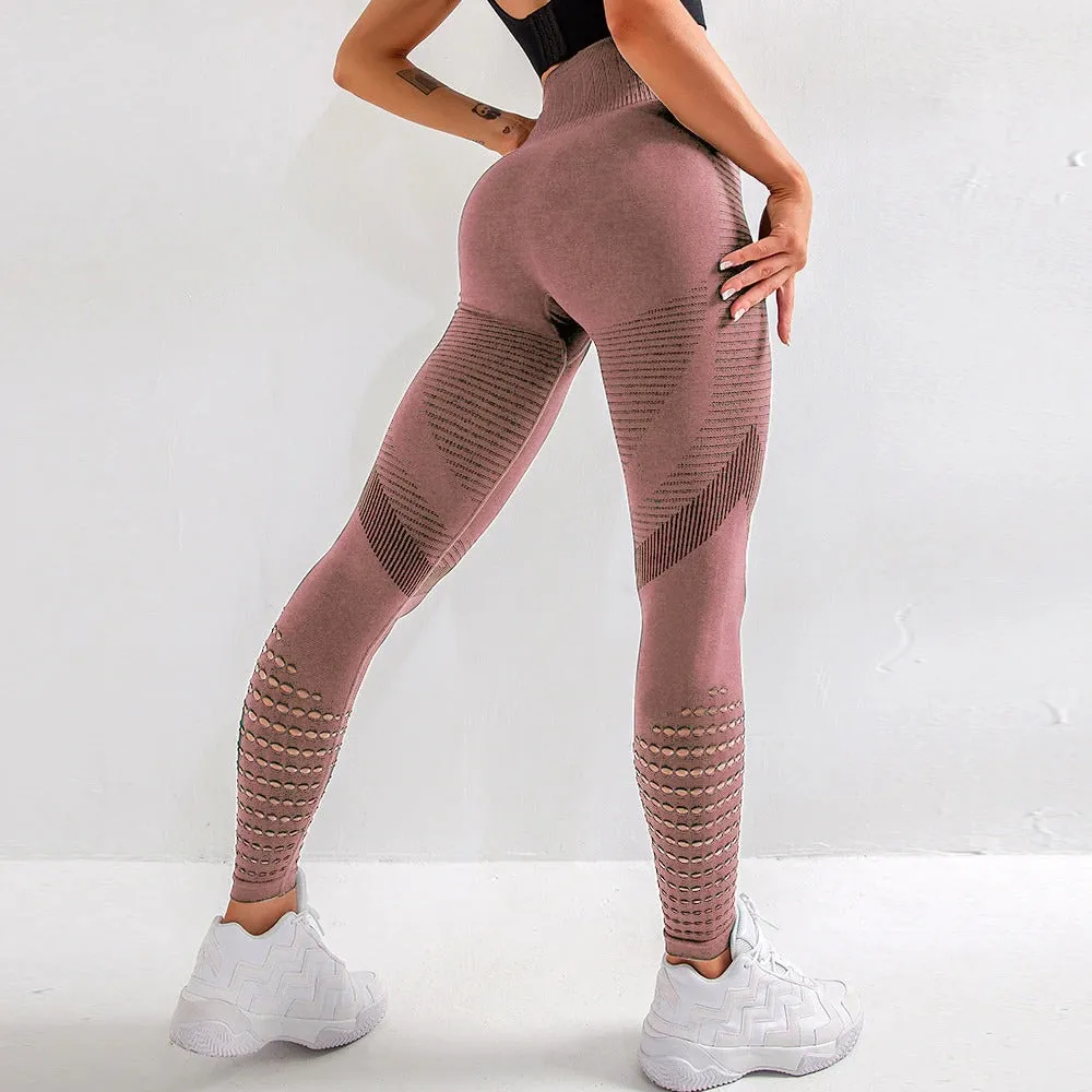 Women Seamless High Waist Fitness Leggings