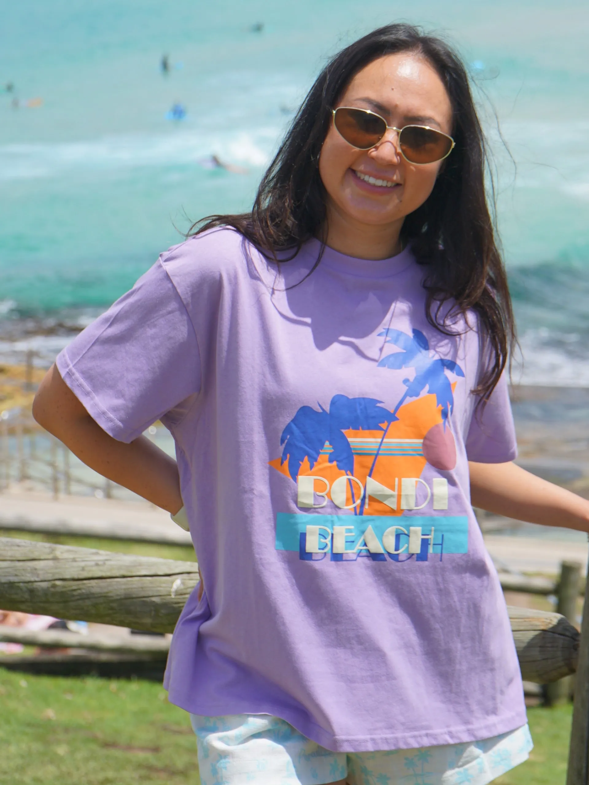 Women's 88 Oversized Tee (Mauve)