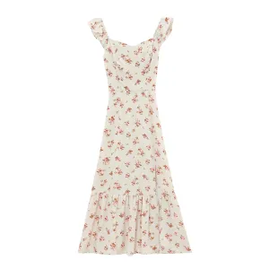 Women's A-Line Chiffon Strappy Cami Dress for Relaxed Getaways