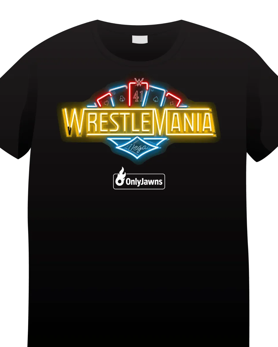 WrestleMania 41 - Original Jawns - Black T-Shirt