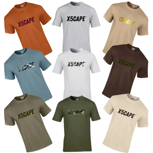 X5CAPE Custom T-Shirt - Neutral Colours