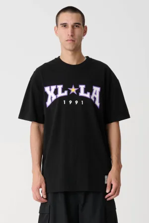XL LA 91 TEE - BLACK