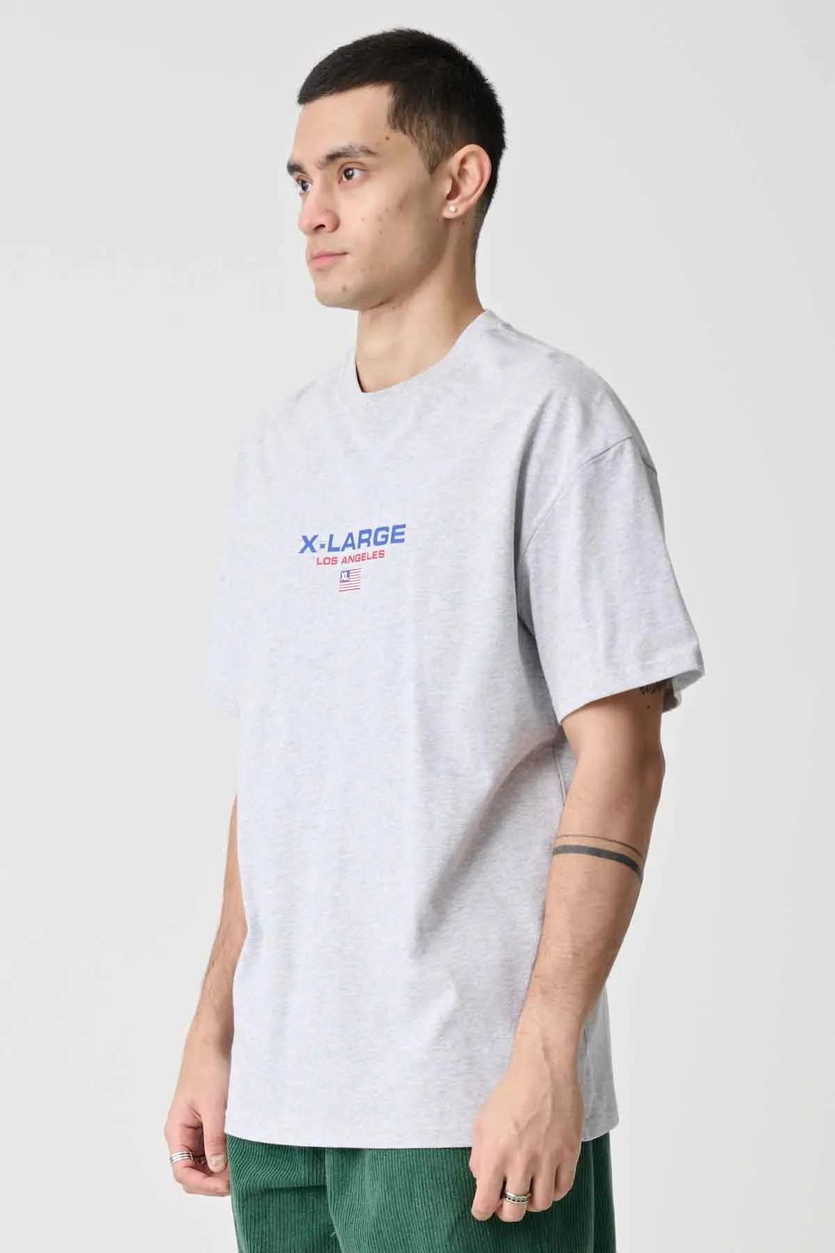 XLA SS TEE - Ash Heather