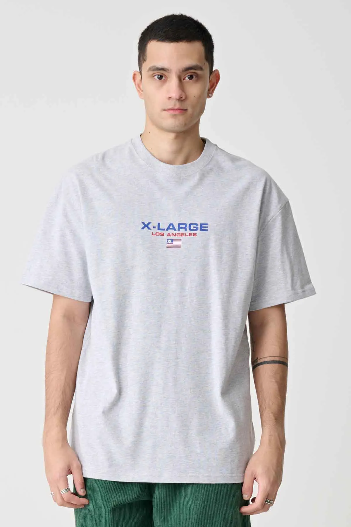 XLA SS TEE - Ash Heather