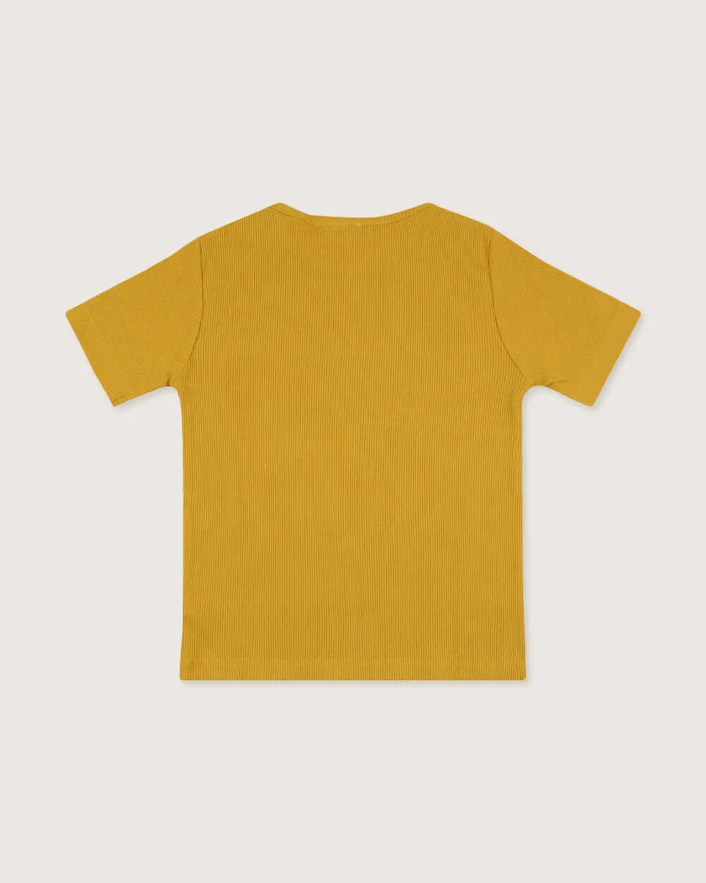 Yellow Beetroot Print T-Shirt