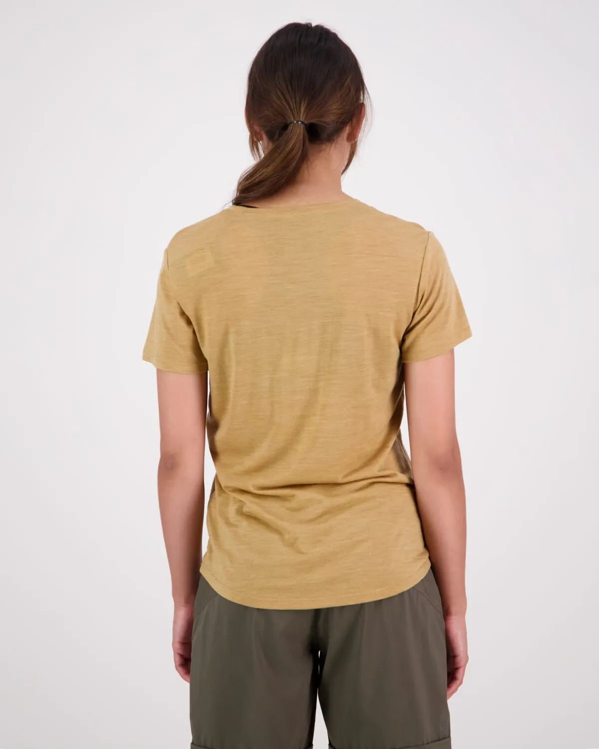 Zephyr Merino Tencel™ T-Shirt - Smokey Cumin