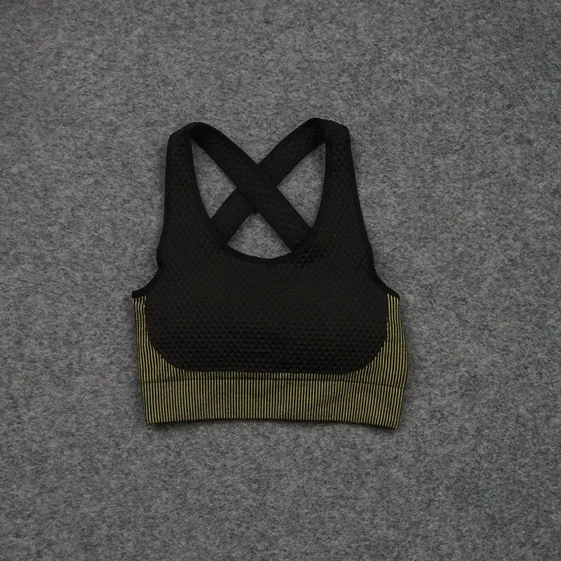 Zipper Seamless Yoga Set for Women - High Waist Leggings and Fitness Sports Suits