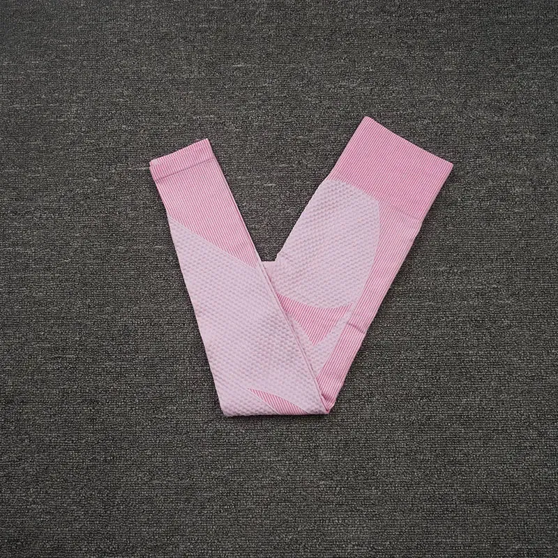 Zipper Seamless Yoga Set for Women - High Waist Leggings and Fitness Sports Suits