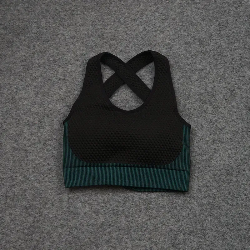 Zipper Seamless Yoga Set for Women - High Waist Leggings and Fitness Sports Suits