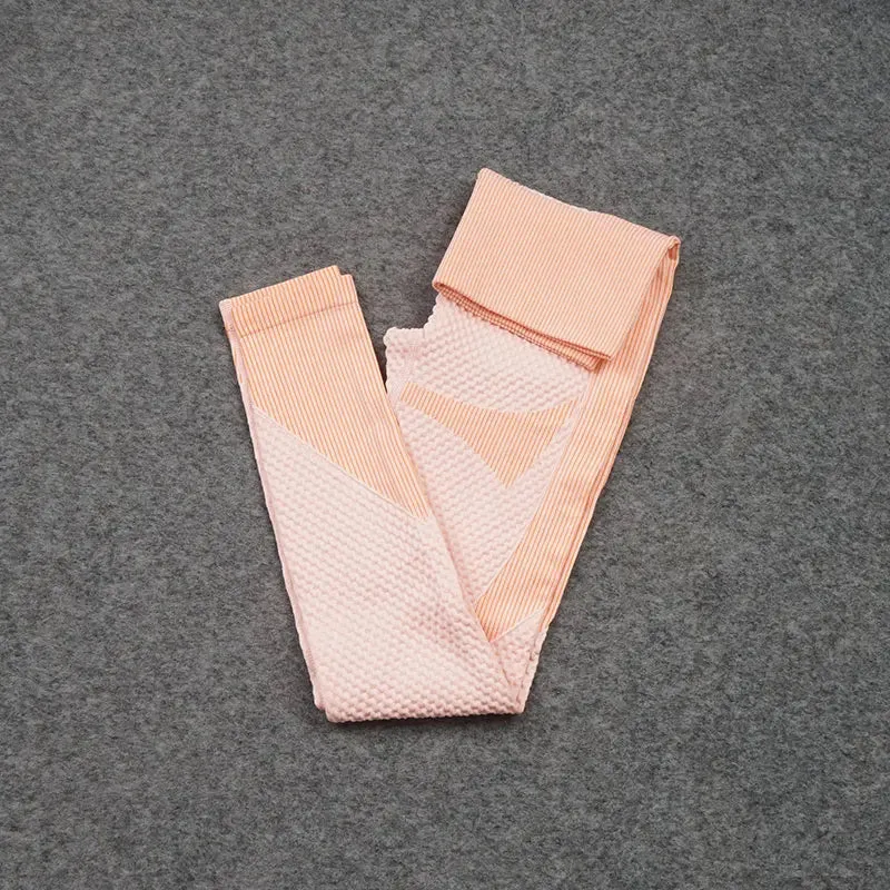 Zipper Seamless Yoga Set for Women - High Waist Leggings and Fitness Sports Suits